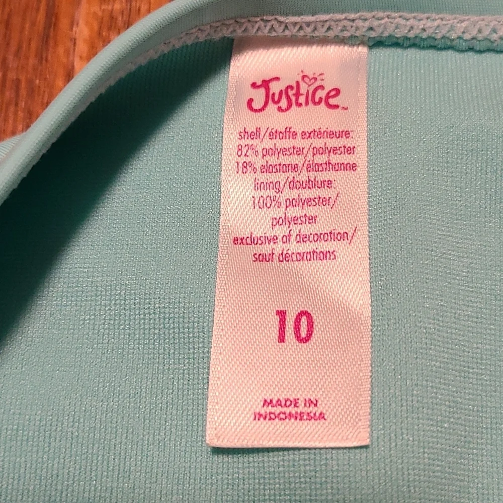 Justice 2 Piece Swim Suit